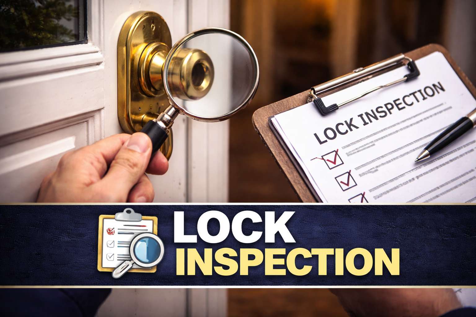 skilled lock inspection and maintenance services
