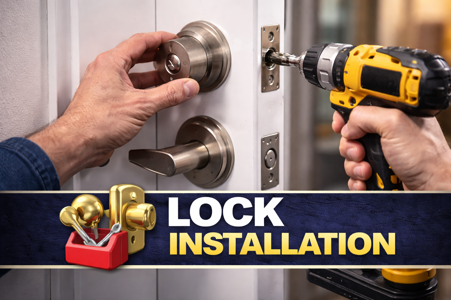 Professional lock installation services by Pika Locksmith