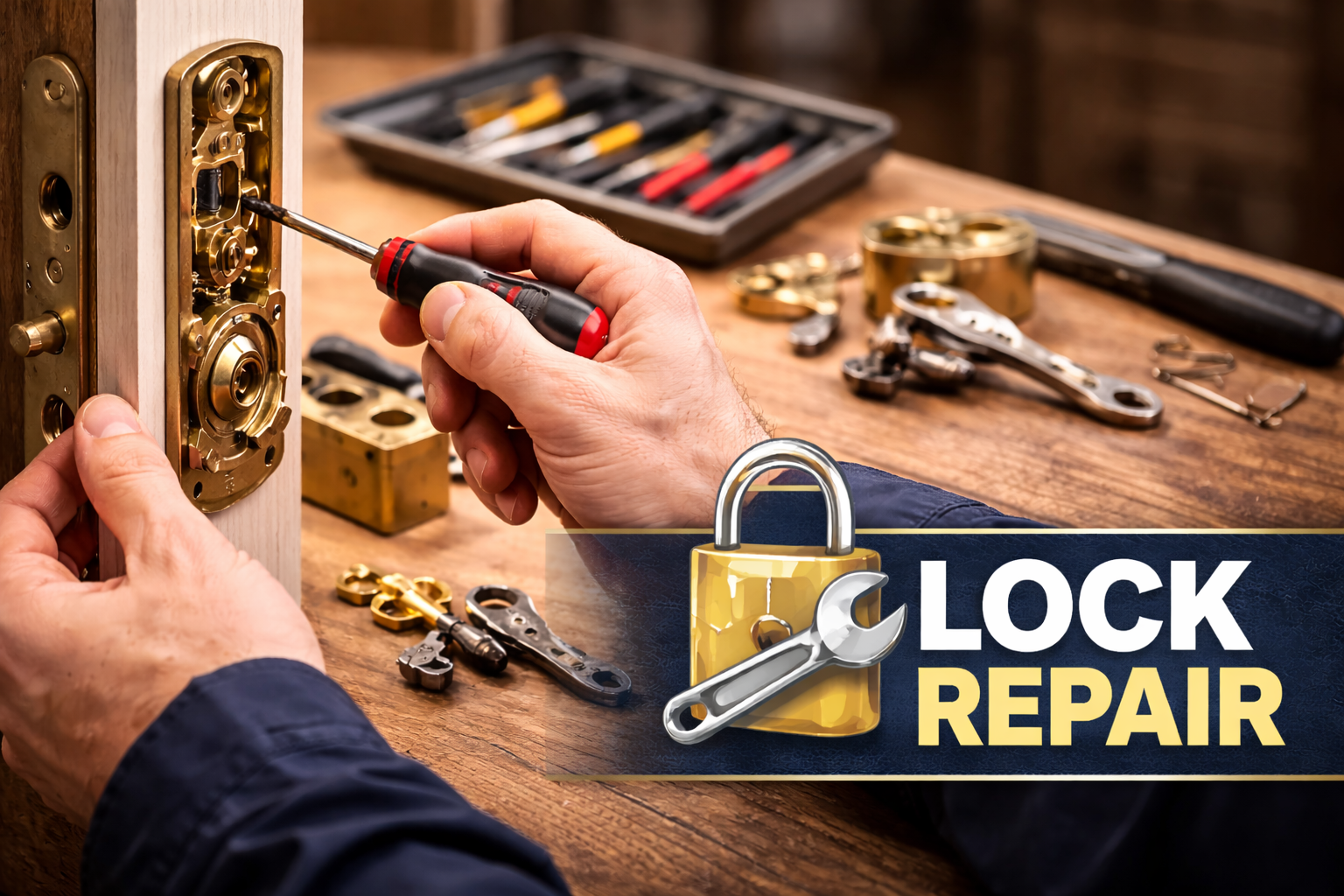 skilled lock repair services for leaks and damage